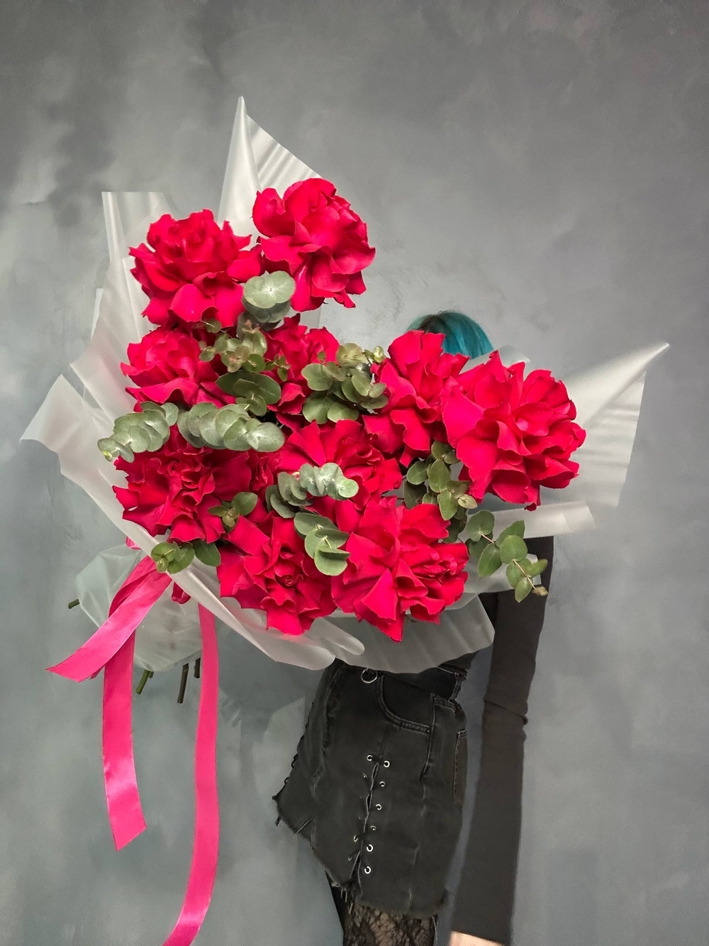 Букет Французский роз Премиум Гоччи