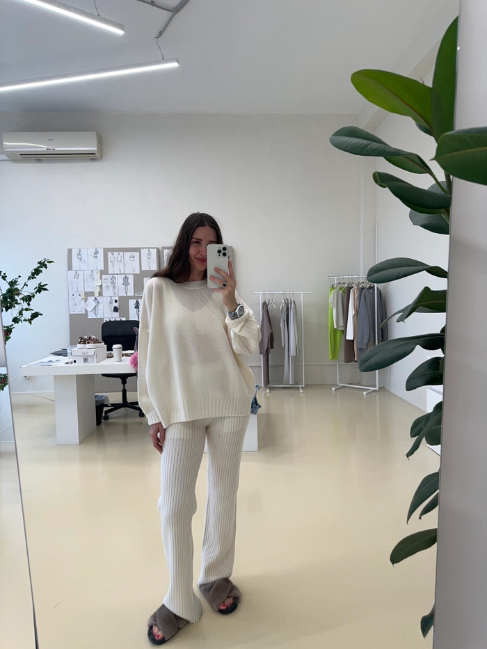 БРЮКИ АНИТ МОЛОЧНЫЙ