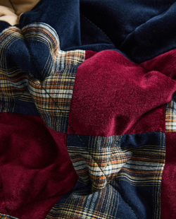 Zara Home - Лоскутное одеяло, зеленый, 140x190 см