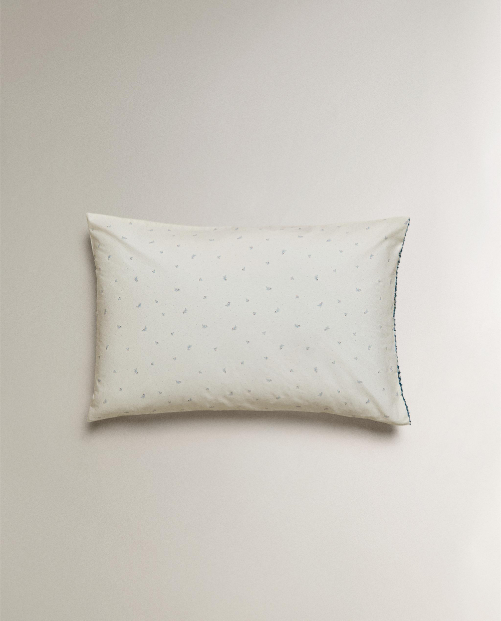 Наволочка Zara Home, хлопок 100%, с растительным принтом, 1661/091