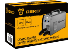 Сварочный полуавтомат MIG/MAG 250А DEKO DKWM250A PRO