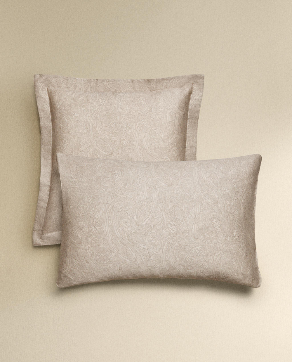 Наволочка Zara Home сатин, хлопок 100%, однотонный, 5152/091
