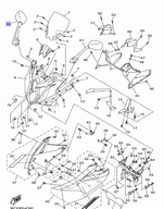 Зеркало правое Yamaha XJ6 36C262900000