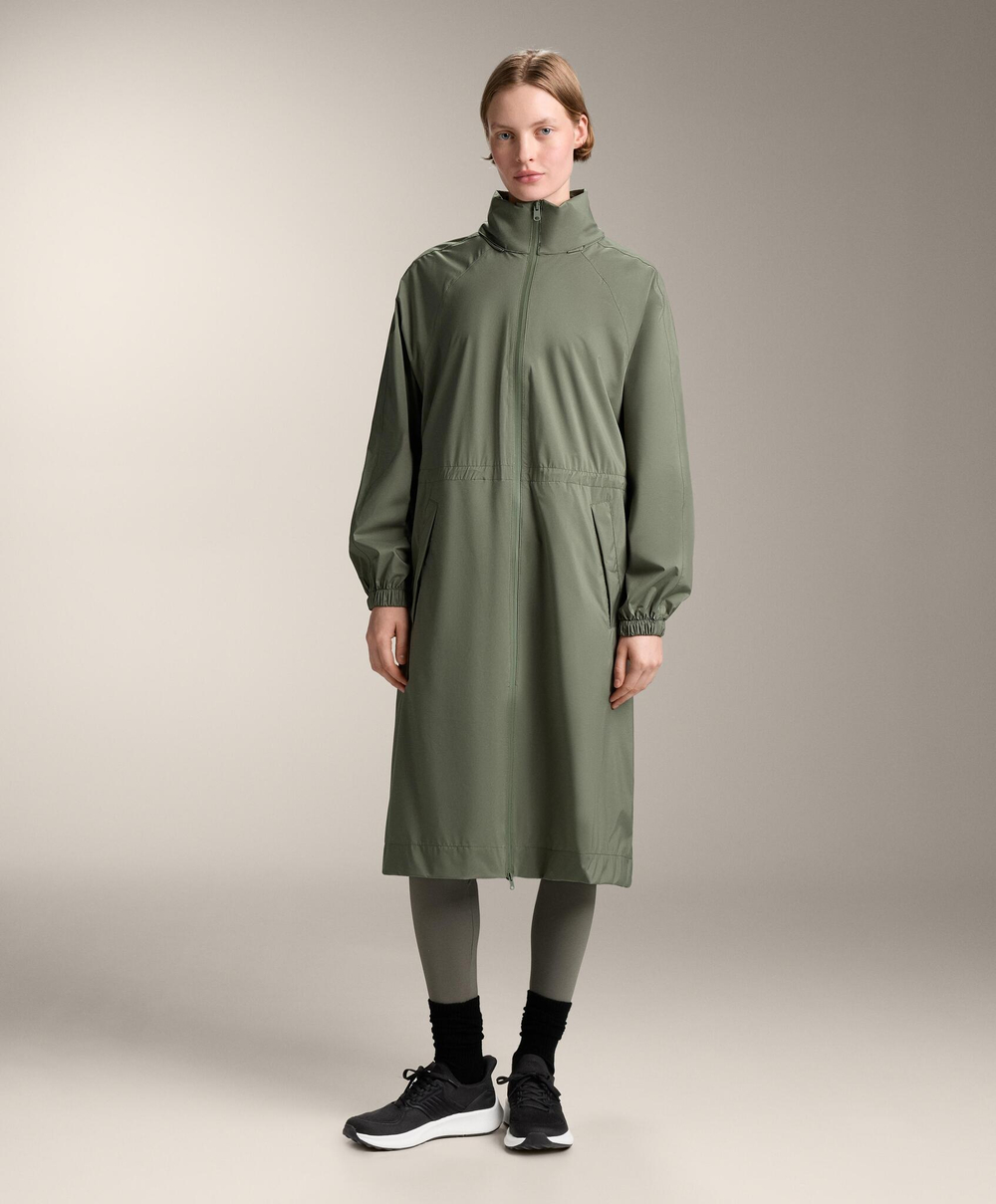 Oysho Ультралегкий компактный плащ, светлый хаки