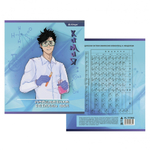 Набор предметных тетрадей 36 листов, 10 штук, Alingar, со справочным материалом, скрепка, мелованный картон, серия "Аниме"