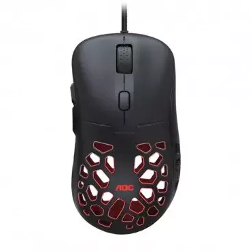 Мышь игровая AOC GM510B 6 кн. 16000 dpi, USB2.0 кабель 1.8 м Черный GM510B