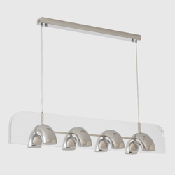 Светильник подвесной Crystal Lux ELEMENT SP48W LED CHROME