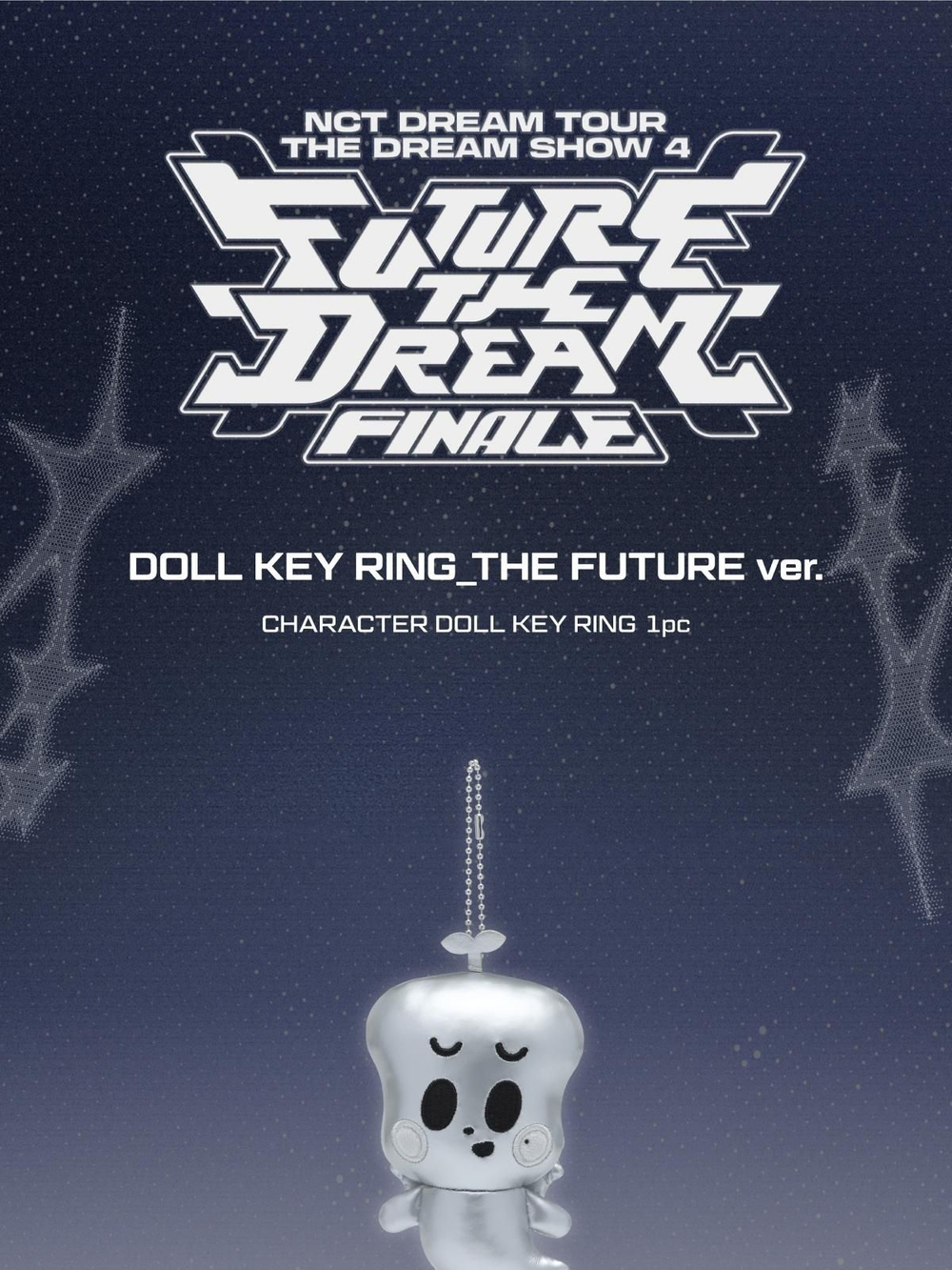 (ПРЕДЗАКАЗ) товары NCT DREAM - THE DREAM SHOW 4 : FUTURE THE DREAM TOUR OFFICIAL MD DOLL KEY RING