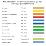 Стул Pixel, пластик