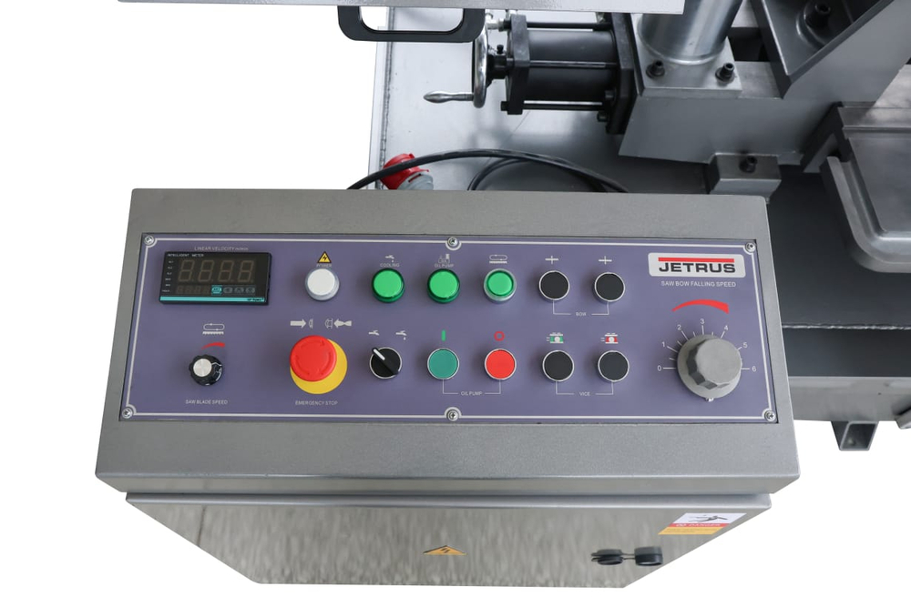 Полуавтоматическая ленточная пила по металлу JET HBS-1616DC