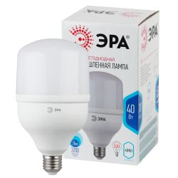 Лампа светодиодная ЭРА STD LED POWER T120-40W-4000-E27 E27 / Е27 40 Вт колокол нейтральный белый свет | Лампы cветодиодные POWER