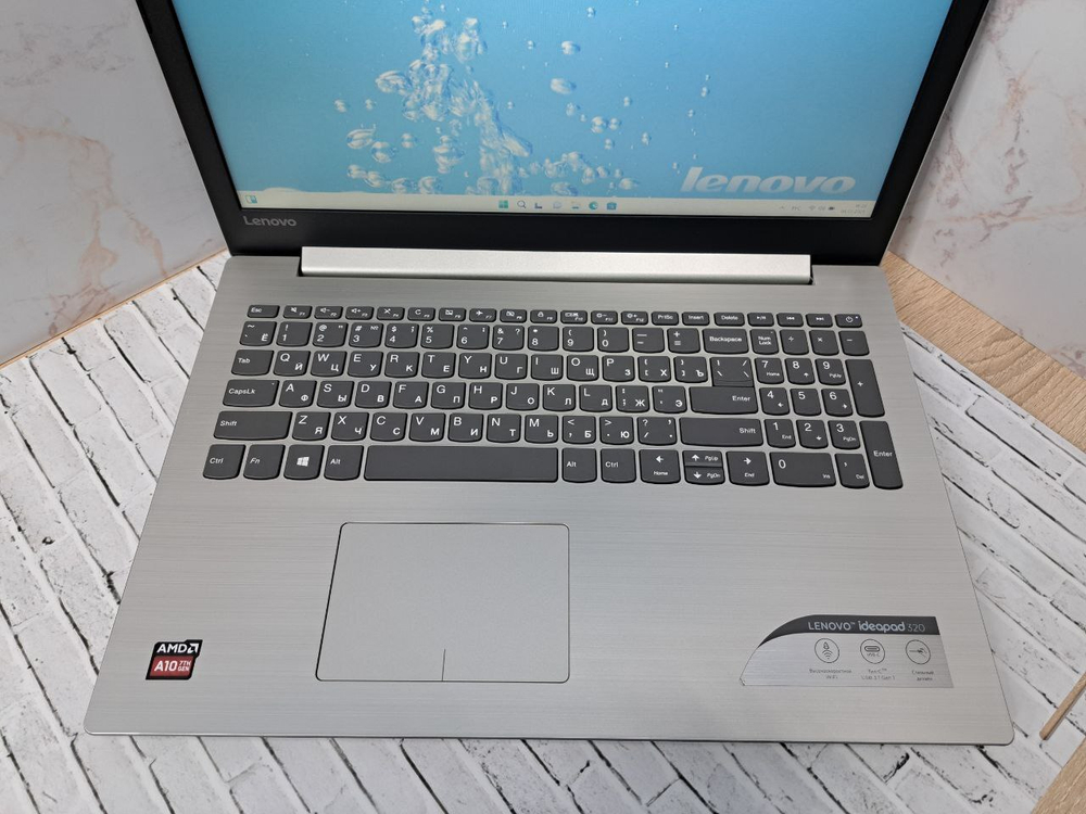 Ноутбук Lenovo 320-15ABR. Конфигурация: A10-9620P/8GB/1TB/Radeon R7 M440/Win11/FHD