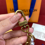 Louis Vuitton Chain Belt Pearls Bag Charm