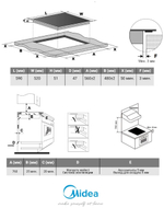 Стеклокерамика повер  MCH - B641 CK \ Midea