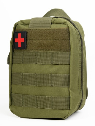 Тактическая аптечка, подсумок, олива (неукомплектованная)
