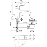 Смеситель для раковины Ideal Standard CERAPLAN BD203AA