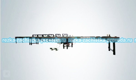 Клепальный станок для обжима шинного моста шинопровода MXY255-125
