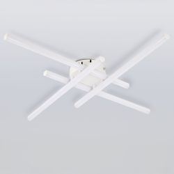 Светильник потолочный светодиодный ЭРА Модерн Nora CLL-1-62W 3К-6,5К RC WH с ДУ белый