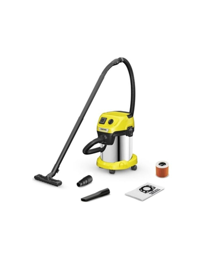 Строительный пылесос Karcher WD 3 P S V-17/4/20,  желтый [1.628-190.0]