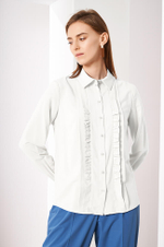 22356 Блузка женская (молочный)