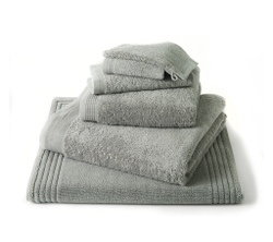 Полотенце 40x60 Blanc des Vosges Uni Silver silver серое