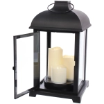 Сувенир с подсветкой «Волшебная лампа» 24,5*24,5*45 см (работает от 3*ААА), Черный