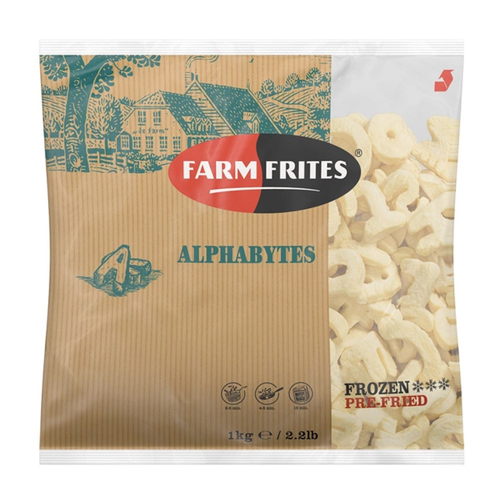 Картофель Farm Frites Алфавит 1кг