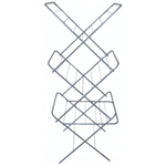 Сушилка для белья напольная "Оптима" длина сушильного полотна 15 м, нагрузка до 15 кг H=1,45м цвет белый