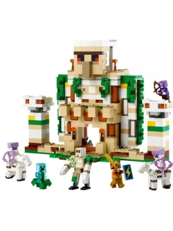 Конструктор Майнкрафт Крепость Железного Голема 998 деталей