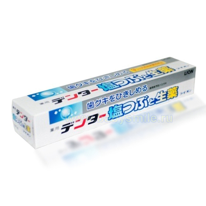 Зубная паста, Lion Япония, Dentor SYSTEMA, от периодонтита, Соль и травы, 180 г