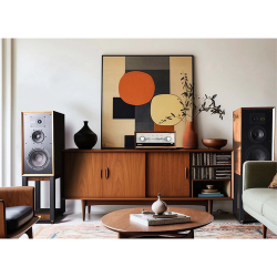 Полочная акустическая система со стойками Wharfedale Super Linton (with stand) Antique Walnut