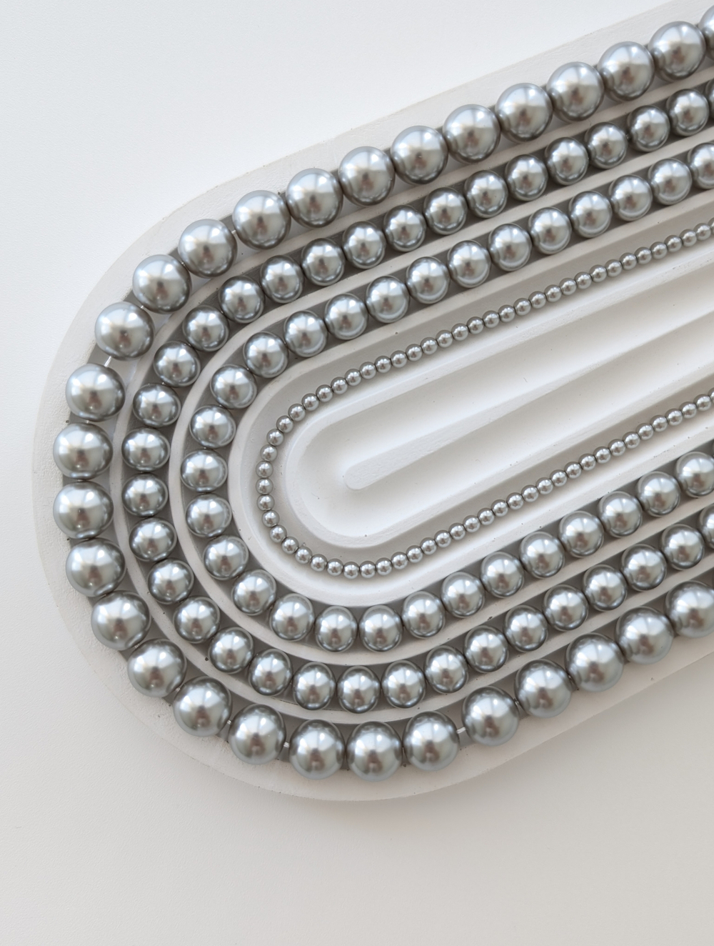 Жемчуг Майорка светло-серый