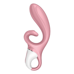 Вибратор-кролик Satisfyer Hug me, розовый