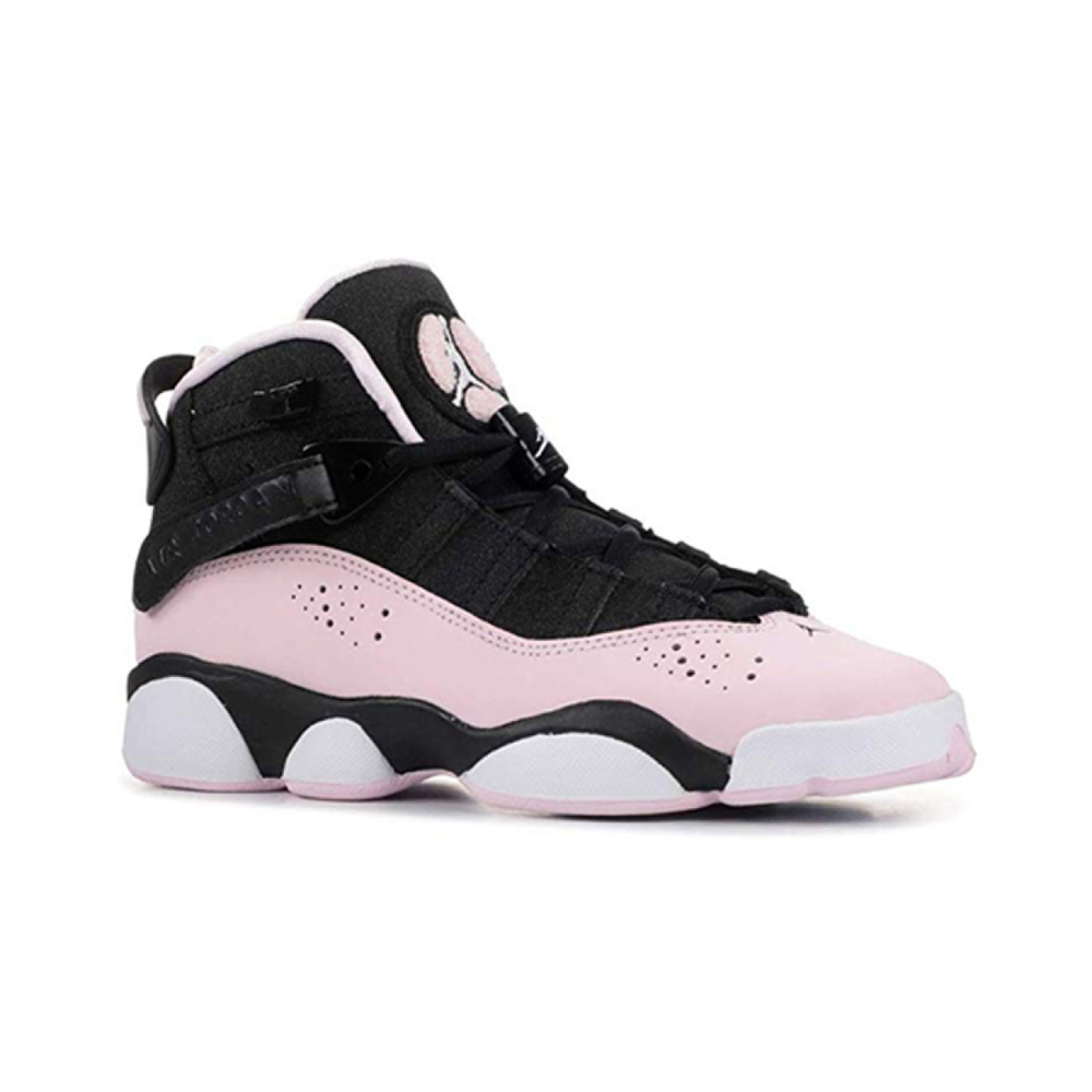 Кроссовки Air Jordan 6 Rings GS Black Pink Foam