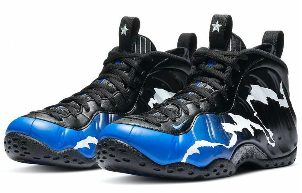 Кроссовки Nike Foamposite One Black Aurora