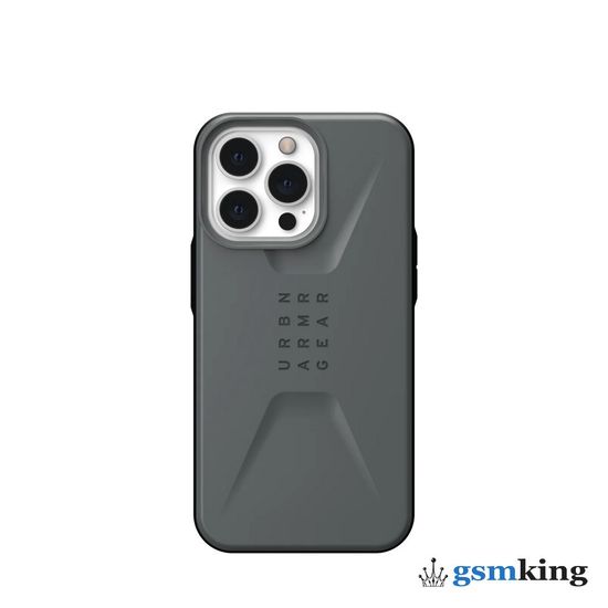 UAG Civilian Series Case for Apple iPhone 13 Pro Silver (Серебристый)11315D113333