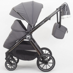 Детская коляска 2 в 1 Ining Baby KR 345 pro grey