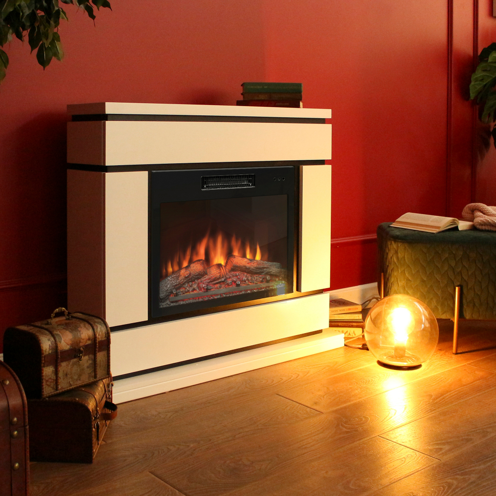 Каминокомплект Real Flame Vega 24 WT с очагом Kendal 24