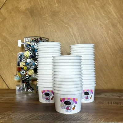 Стаканчики к автомату «Робо мороженое» для мороженого