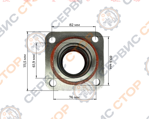 Корпус шкива малого косилки  1,35/1,65/1,85