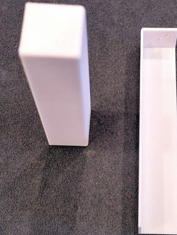 Заглушка торцевая для плинтуса 16*80 мм (пластиковая, 2 шт.)