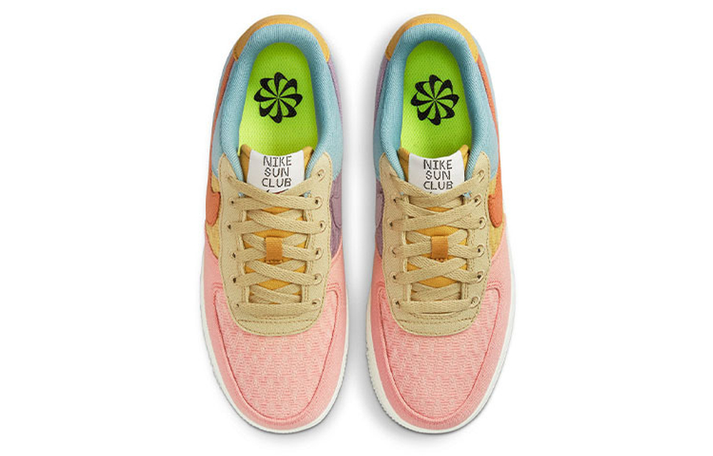 Кроссовки Nike Air Force 1 Low "Sun Club" (Женская размерная сетка)