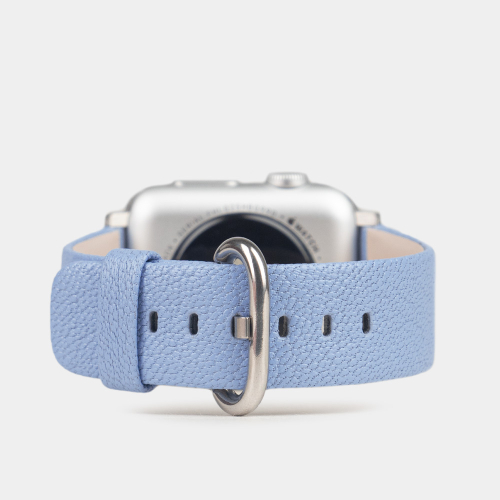 Ремешок для Apple Watch 40/41/42 mm из кожи козы, василькового цвета