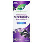 Nature's Way, Sambucus®, традиционный иммунный сироп, без сахара, бузина, 120 мл (4 жидк. Унции)