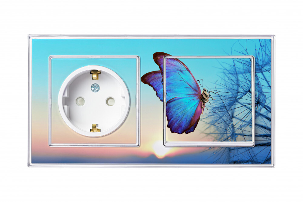 ATLASDESIGN ART РОЗЕТКА с заземлением со шторками, 16А, механизм, БЕЛЫЙ ATN200145