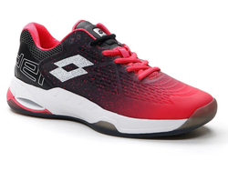 Мужские кроссовки для Падел Lotto Superrapida 100 - shiny fuchsia/all white/all black