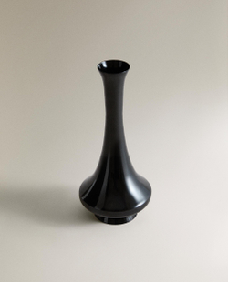 Zara Home Ваза из металла, цвет чёрный, 25.5 см