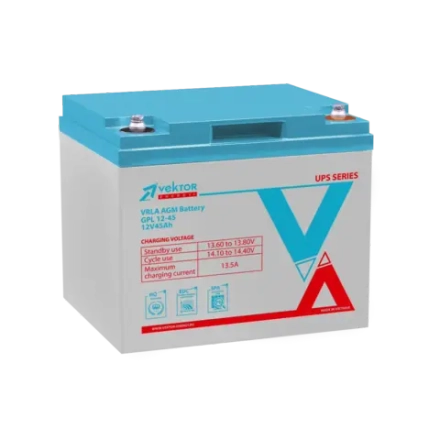 Аккумулятор VEKTOR ENERGY GPL 12-45