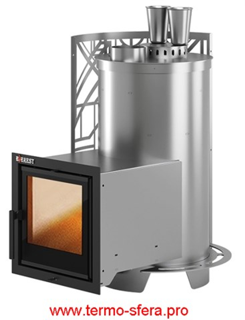 Печь для бани Эверест "Steam Master" GALAXY 18 INOX (226М)