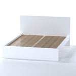 Кровать Варма сэнг 160, габариты: 176*208*100/38, белый